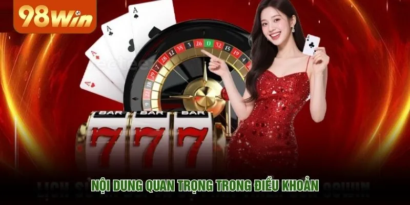 Nội dung quan trọng trong điều khoản